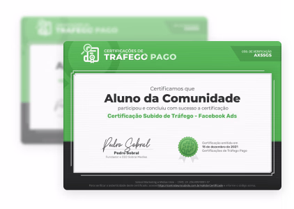 Certificado.